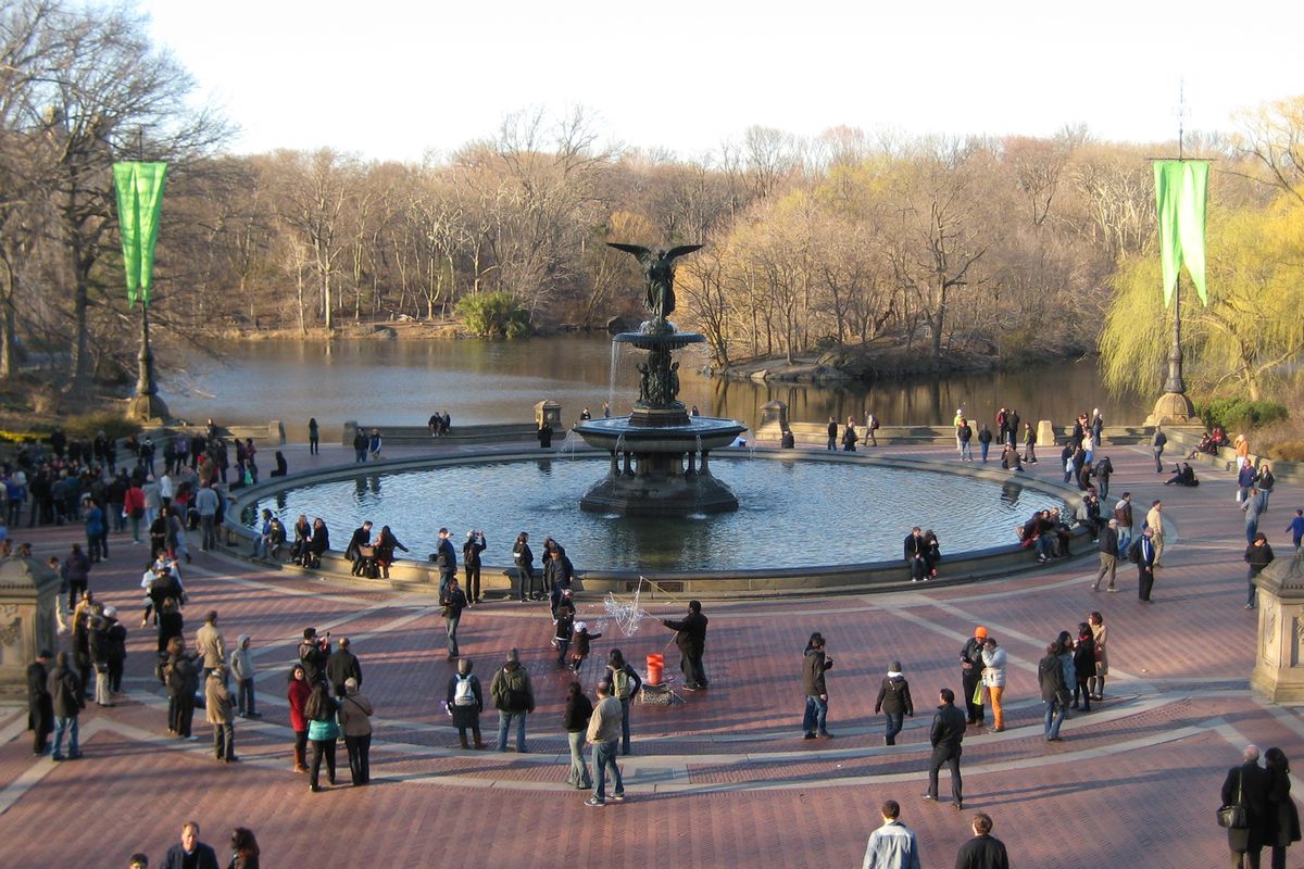 Bethesda Fountain, Central Park.