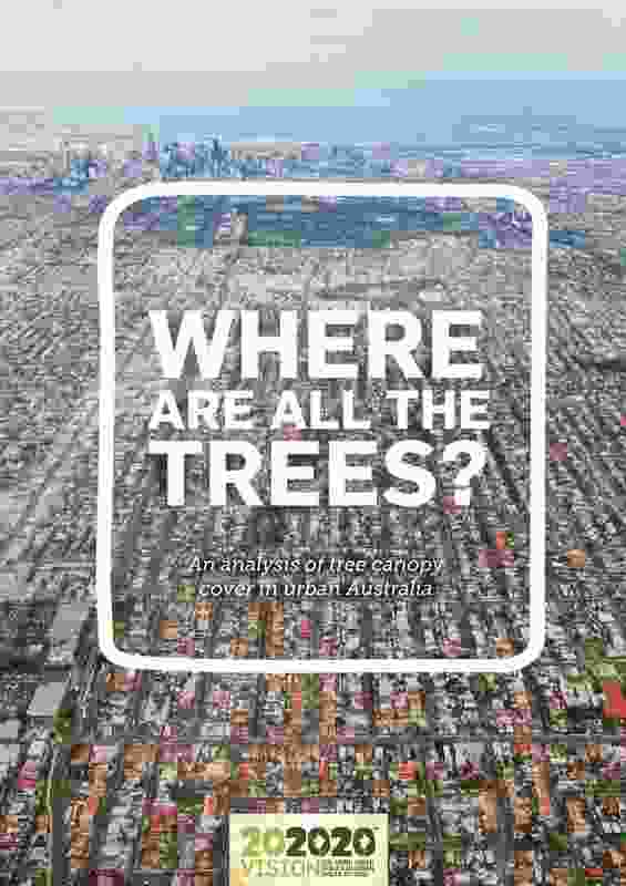 “Where are all the trees?” is a recent report from the 202020 Vision analysing tree canopy cover in Australia’s most urban and dense local government areas.