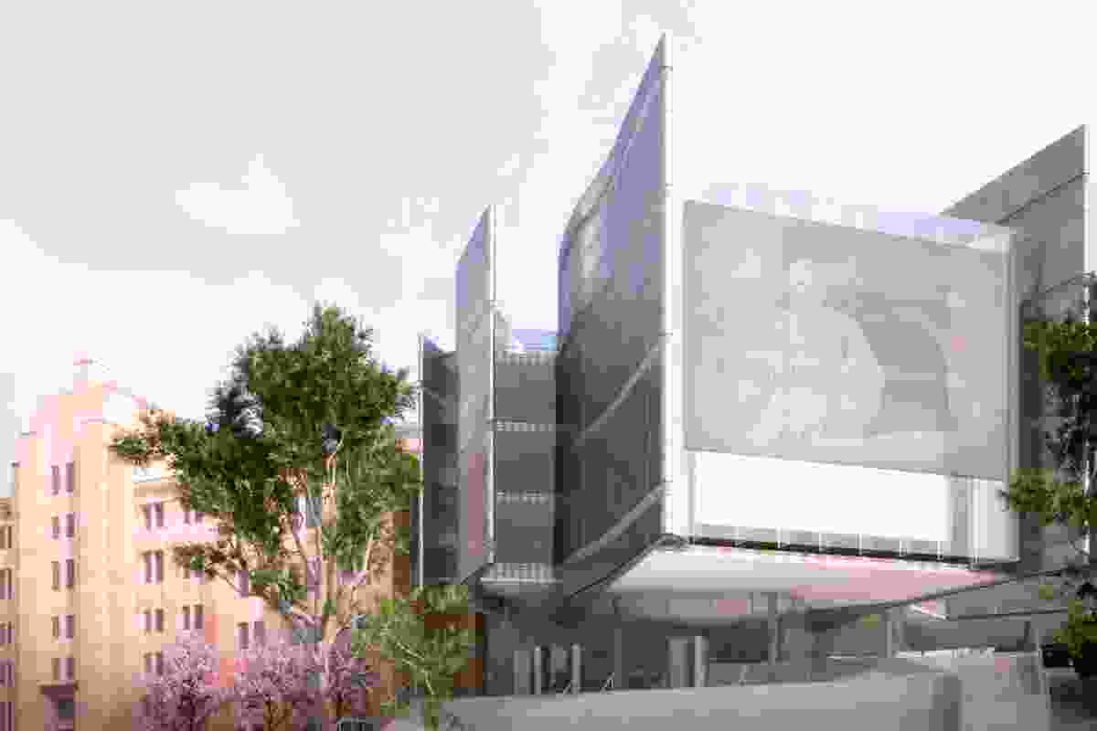 FJMT (Francis-Jones Morehen Thorp), Museum of Contemporary Art, Sydney, New South Wales, Australia. Competition entry 2001. Digital Reconstruction by Matt Delroy-Carr.
