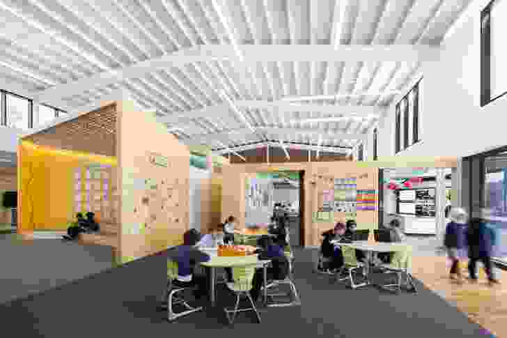 Junior Learning Centre, Dandenong South Primary School designed by Hayball.