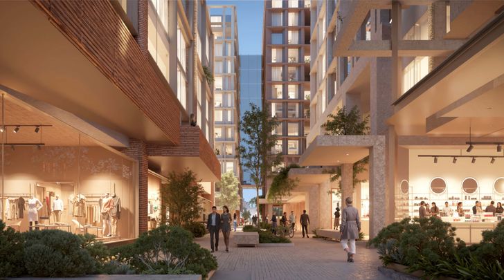 The greenlit precinct includes a 1,300-square-metre fresh food grocer, and a collection of retail and food and beverage outlets.