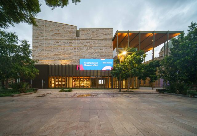 The Sir Zelman Cowen Award for Public Architecture: Rockhampton Museum of Art by Conrad Gargett, Clare Design and Brian Hooper Architects.