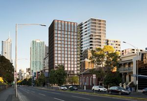 King Street student accomodation building by Bates Smart.