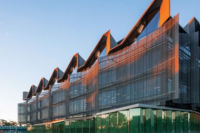 The Monash University Learning and Teaching Building by John Wardle Architects won in the Architectural Design – Educational Buildings category.