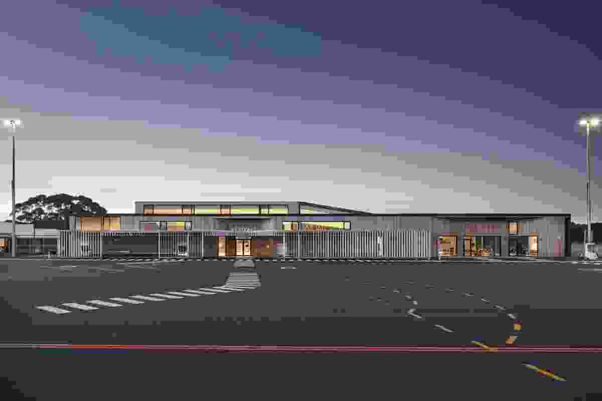 Kangaroo Island Air Terminal by Ashley Halliday Architecture Interiors.