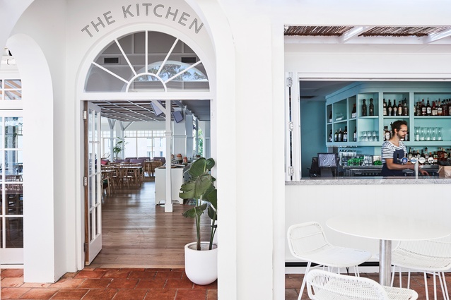 The Kitchen and The Patio at SBCC by Luchetti Krelle.
