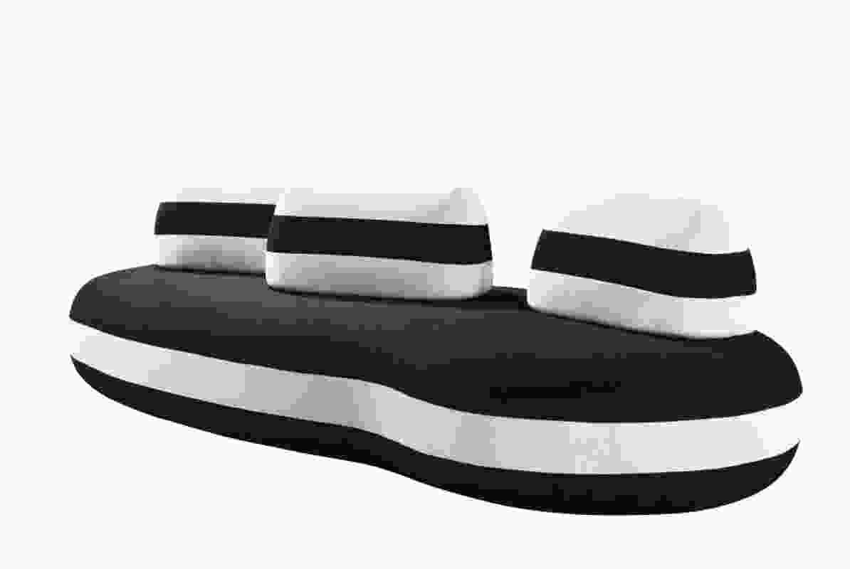 Roche Bobois Bombom sofa, designed by Joana Vasconcelos.