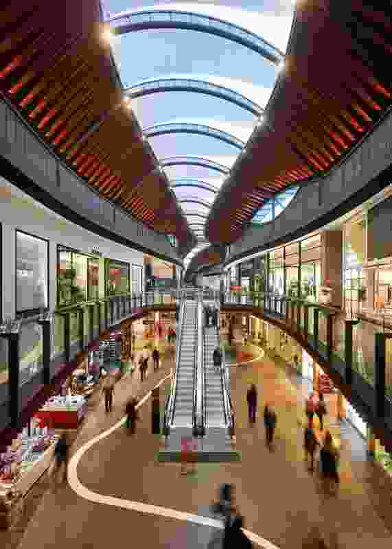 Highpoint Shopping Centre by Grimshaw in association with The Buchan Group.