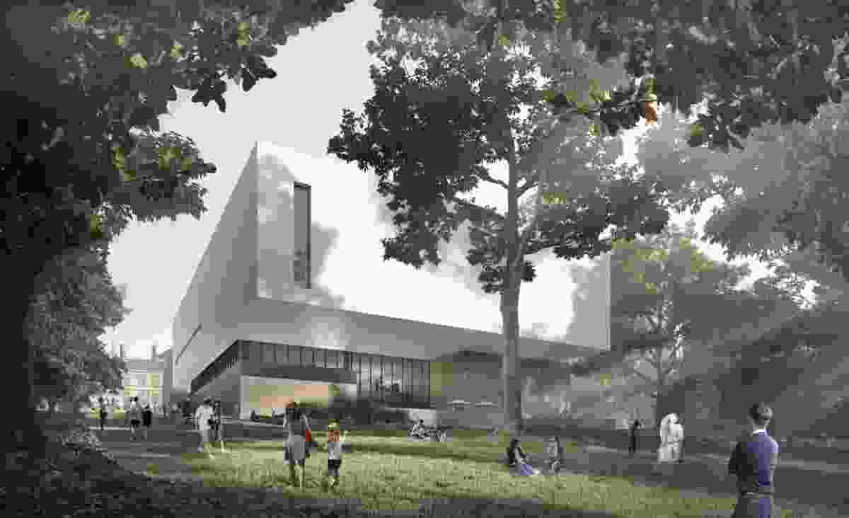 The proposed Chau Chak Wing Museum by Johnson Pilton Walker.