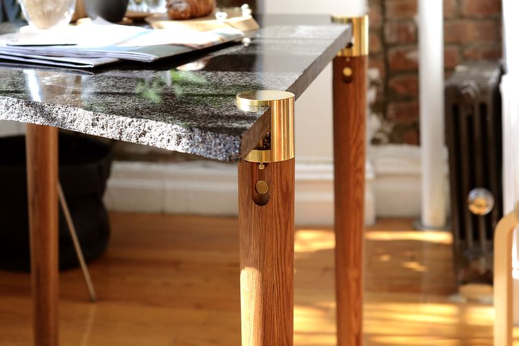 New Yorkbased Australian architect creates adjustable table legs