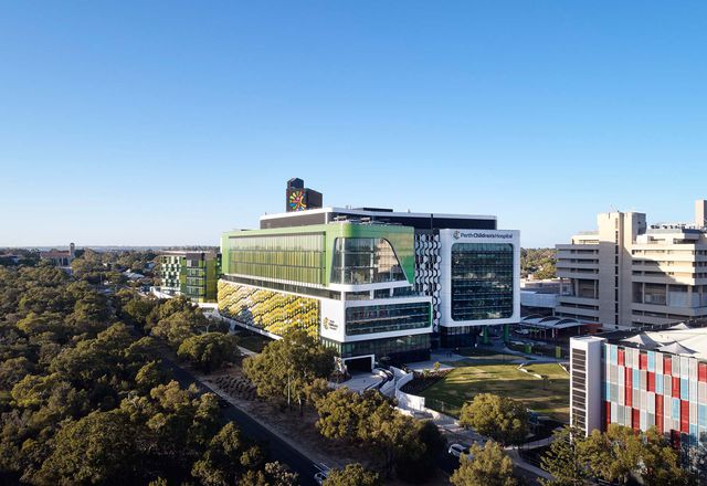 Perth Children’s Hospital by JCY Architects and Urban Designers, Cox Architecture and Billard Leece Partnership with HKS Inc.