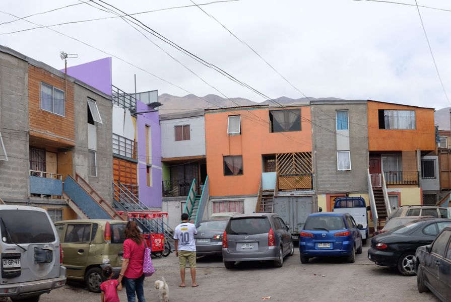 Quinta Monroy, an incremental housing development by Elemental, Chile.