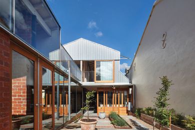 North Melbourne House by NMBW Architecture Studio.