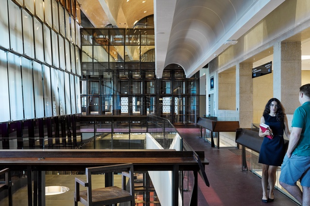 UQ Forgan Smith Building by TC Beirne School of Law and Walter Harrison Library Refurbishment (Qld) by BVN.