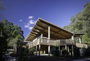 The Olinda Tea House by Smith and Tracey Architects.