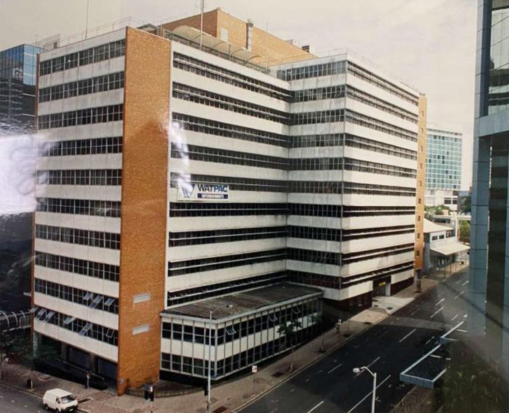 The original 1960s building.