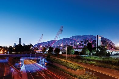 AAMI Park by Cox Architecture.