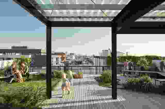 Nightingale 1 includes a “summer deck” and a “winter deck,” enabling residents to use the shared rooftop space year-round.
