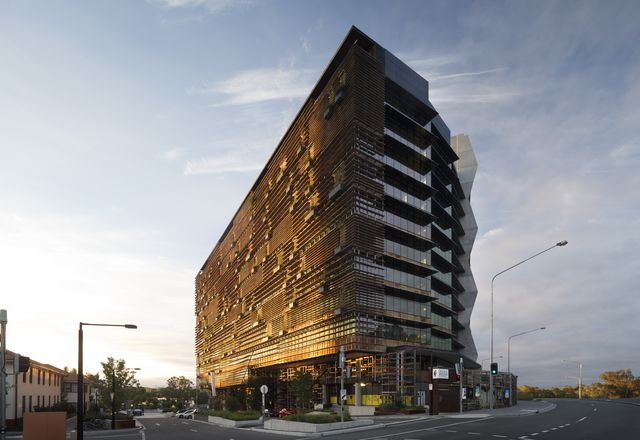 NewActon Precinct by Fender Katsalidis Architects was the most awarded project at the 2015 ACT Architecture Awards.