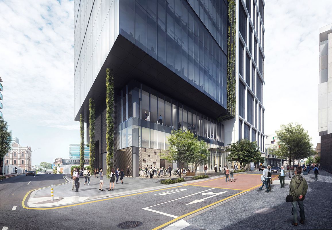 Designs revealed for redevelopment of Fortitude Valley station surrounds ArchitectureAu