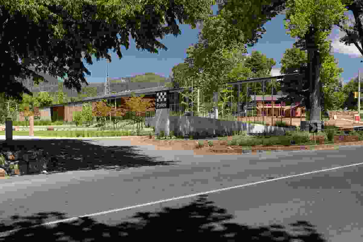 Marysville 16 Hour Police Station by Kerstin Thompson Architects.