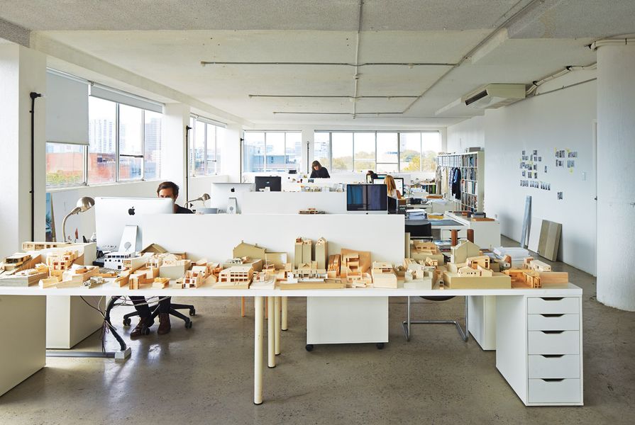 The Tribe Studio office. While it began as a practice of one, Tribe Studio now employs seven people.