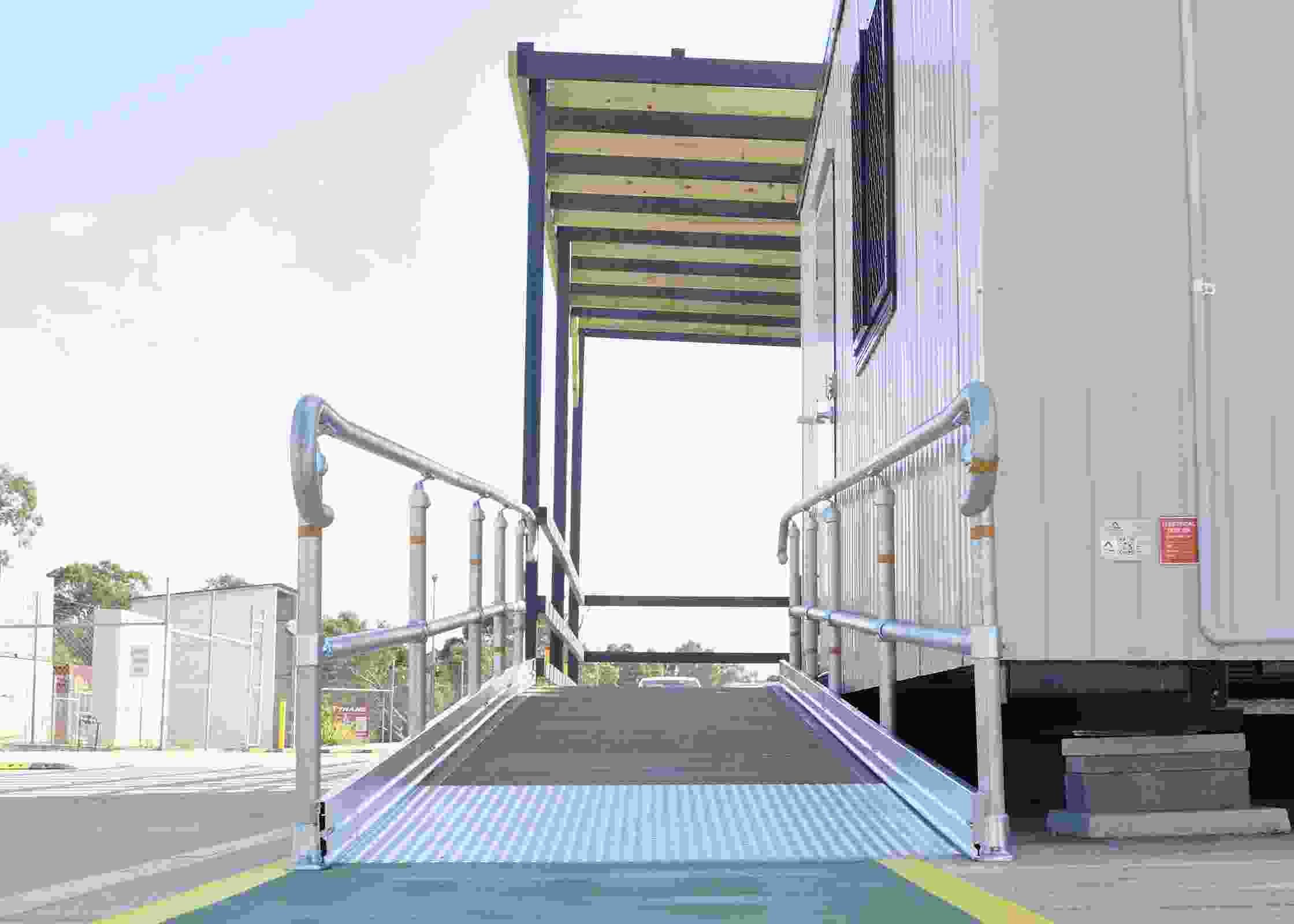Ago Ramp A turnkey modular access ramp for Ausco Modular | ArchitectureAu