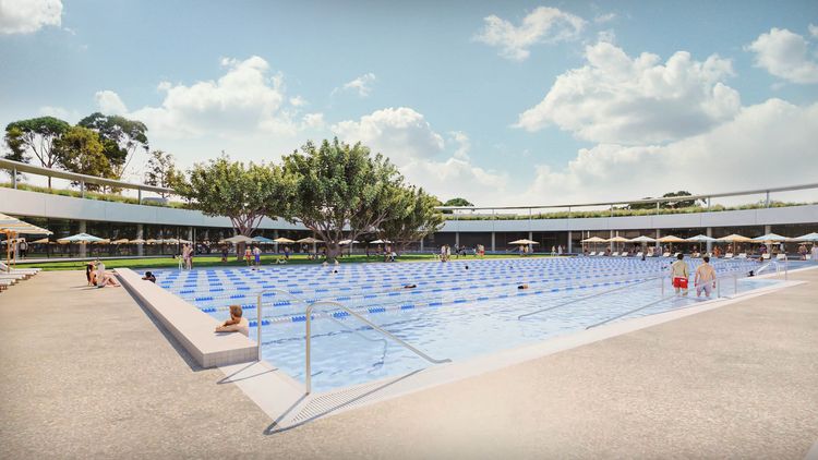 Parramatta’s aquatic and leisure centre construction underway ...