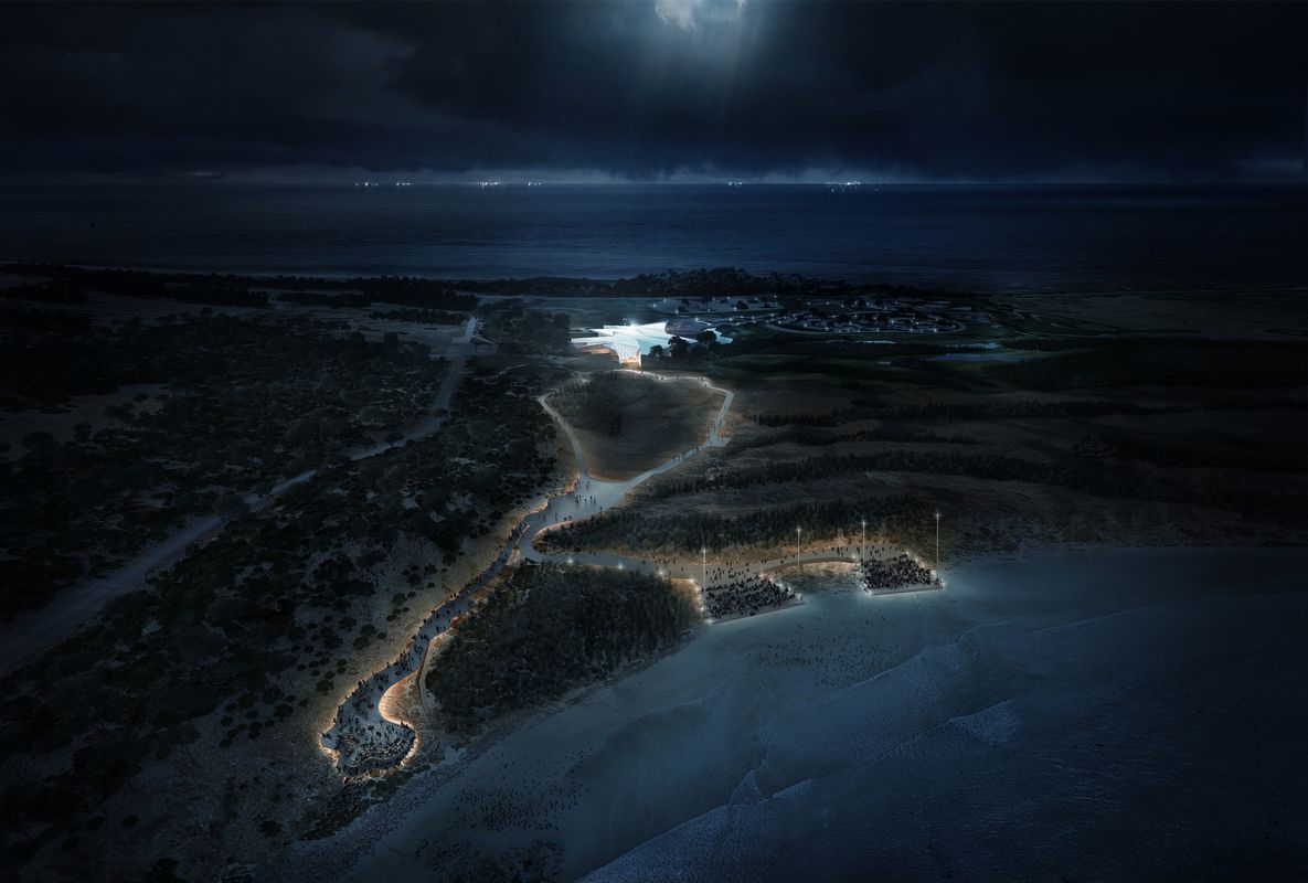 ‘Sharp, angular’ new visitor centre for Penguin Parade | ArchitectureAu