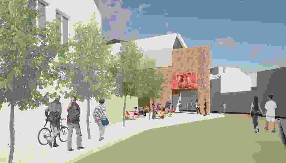 The proposed new Griffin Theatre designed by Tonkin Zulaikha Greer.