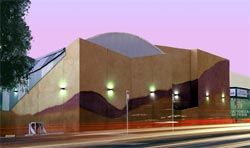 Alice Springs Cinema, Fourth Auditorium, by Susan Dugdale Architect. Photograph Sue Dugdale and Nancy Lau.