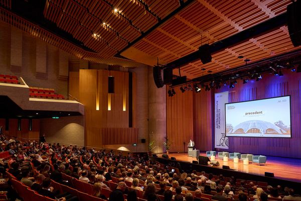 The 2023 Australian Architecture Conference, held at the Australian National University in Canberra.
