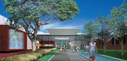 Group GSA’s winning design for the $6.5 million Dubbo Regional Gallery Museum and Cultural Centre.