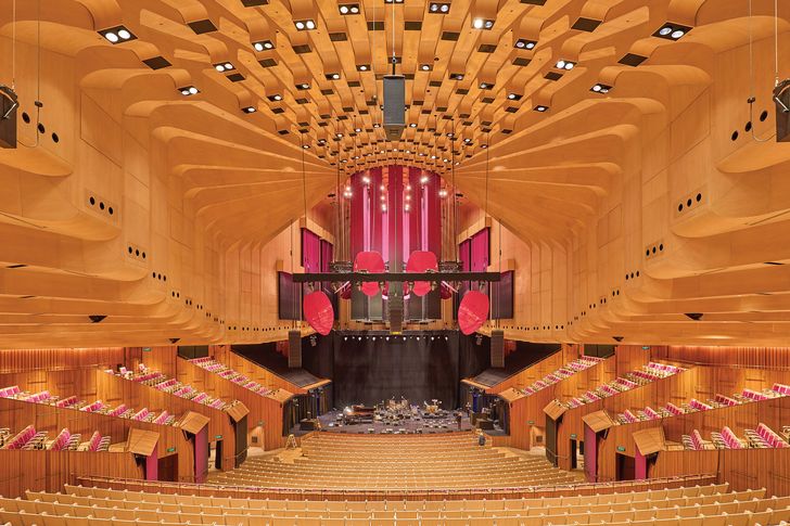 sydney opera house concert hall exterior