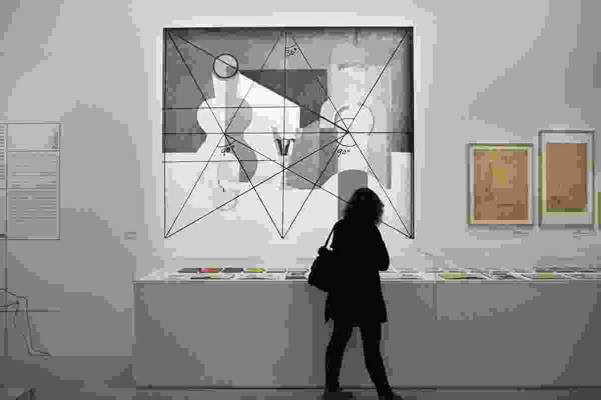 Display at the Le Corbuesier - Mesures de l'Homme exhibition at the Pompidou, 2015.