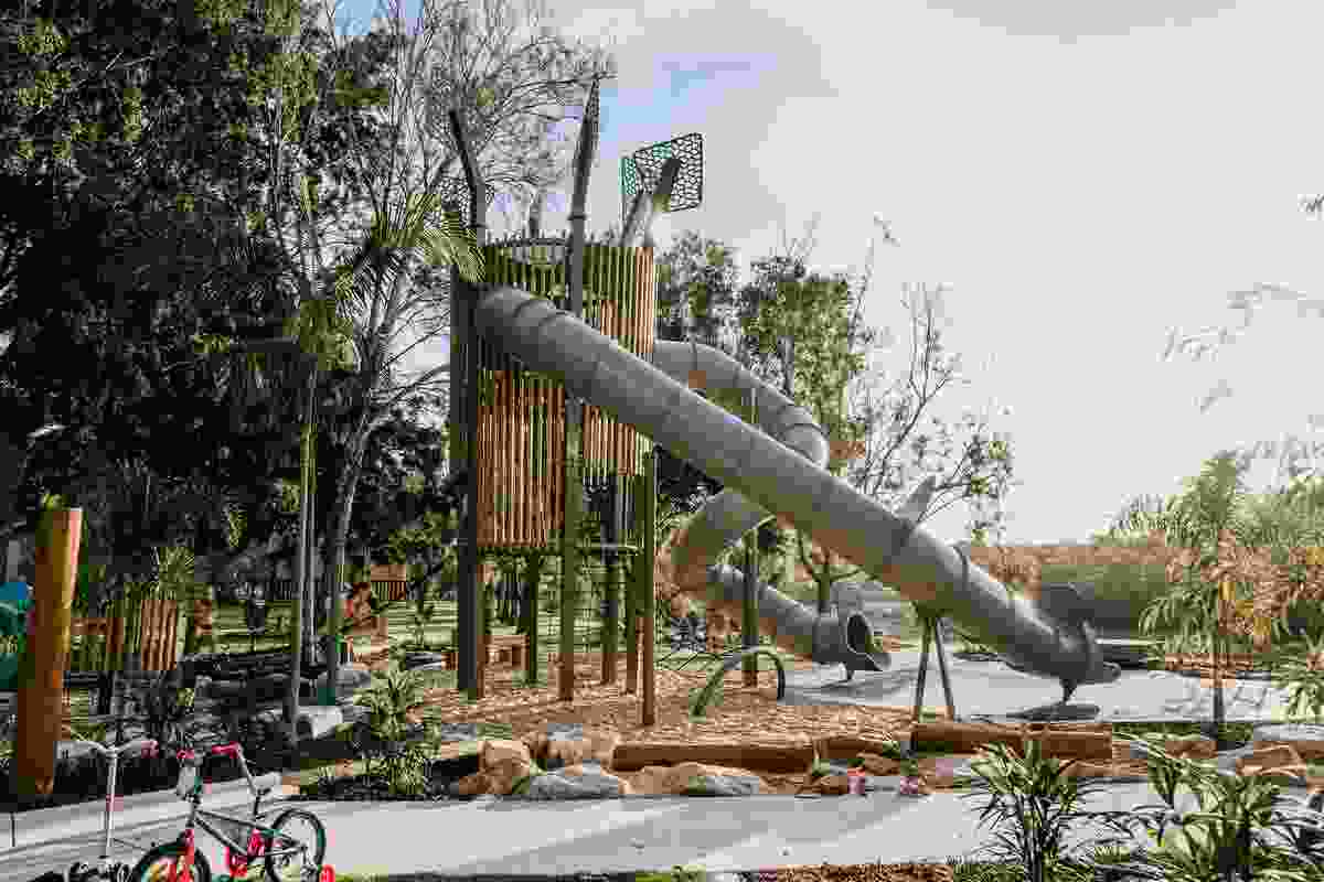 Schuster Park Jungle Playground by Zone Landscape Architecture