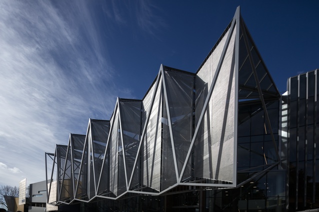 Monash University Caulfield Library Refurbishment by John Wardle Architects.