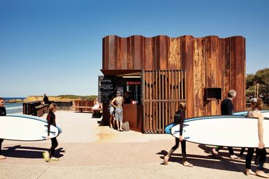 Third Wave Kiosk by Tony Hobba Architects.