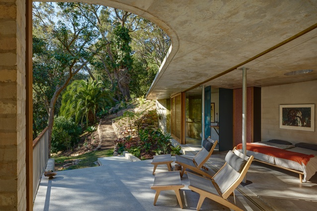 Cabbage Tree House by Peter Stutchbury Architecture.