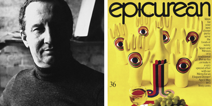Graphic designer Les Mason