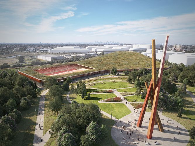 Former landfill to become regenerative urban park | ArchitectureAu