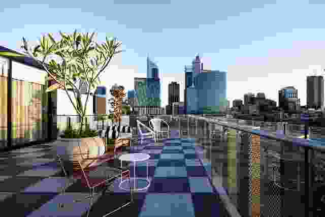 Alex Hotel - Mezzanine Lounge & Roof Terrace by Arent&Pyke.