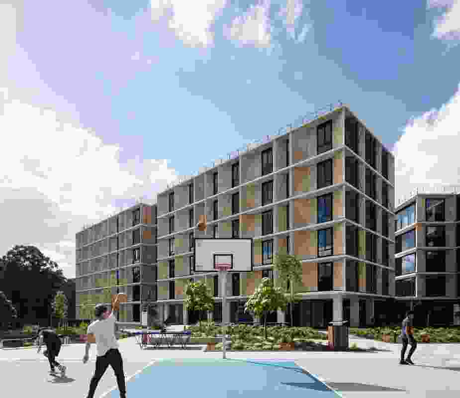 Macquarie University R1/R2 Student Accommodation by Architectus.