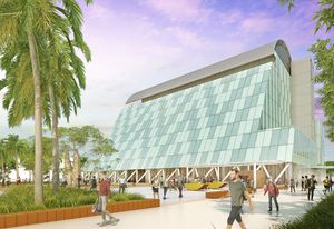 Charles Darwin University education and community precinct designed by ARM Architecture with interiors by Geyer and landscape architecture by TCL.