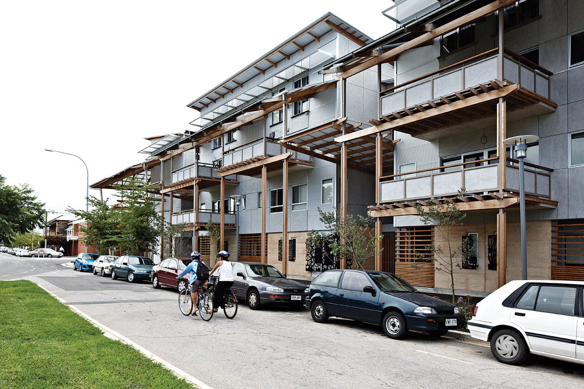 Whitmore Square affordable ecohousing by Troppo Architects
