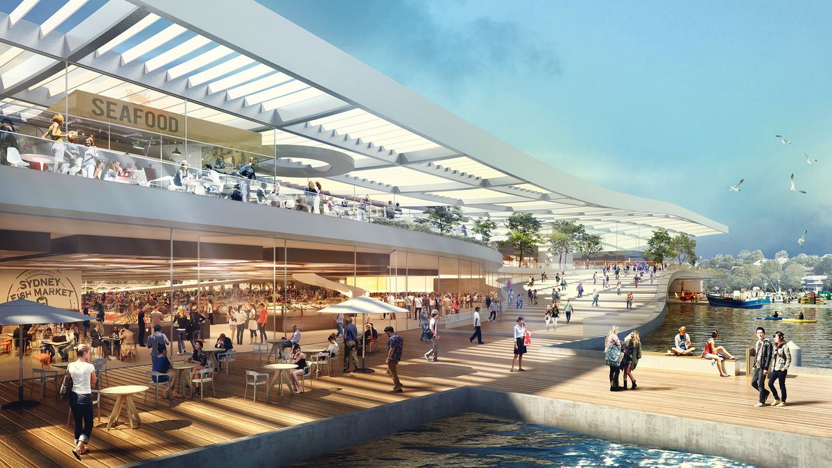 3XN appointed to lead design of new Sydney Fish Market ArchitectureAu