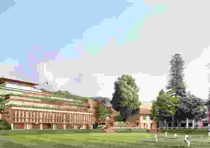 The Cranbrook School Hordern Oval precinct by Architectus.