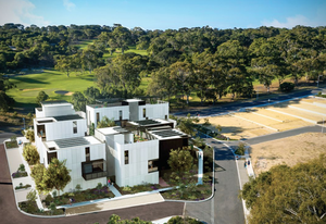 Render of Baugruppen at WGV, Perth by Spaceagency.