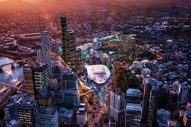 AEG Ogden's proposed Brisbane Live arena, designed by NRA Collaborative.