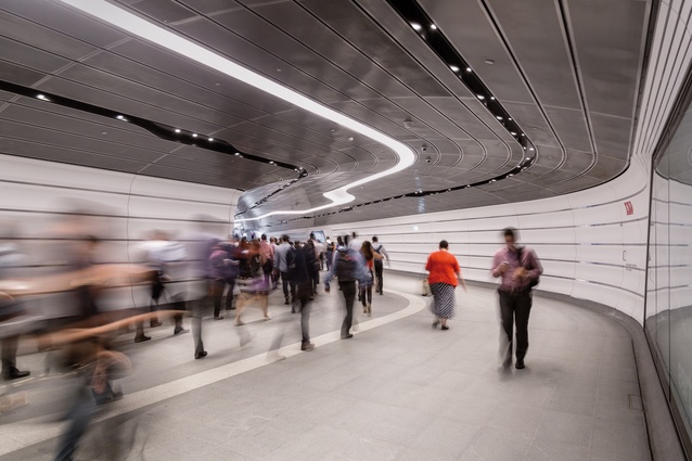 Wynyard Walk by Woods Bagot.